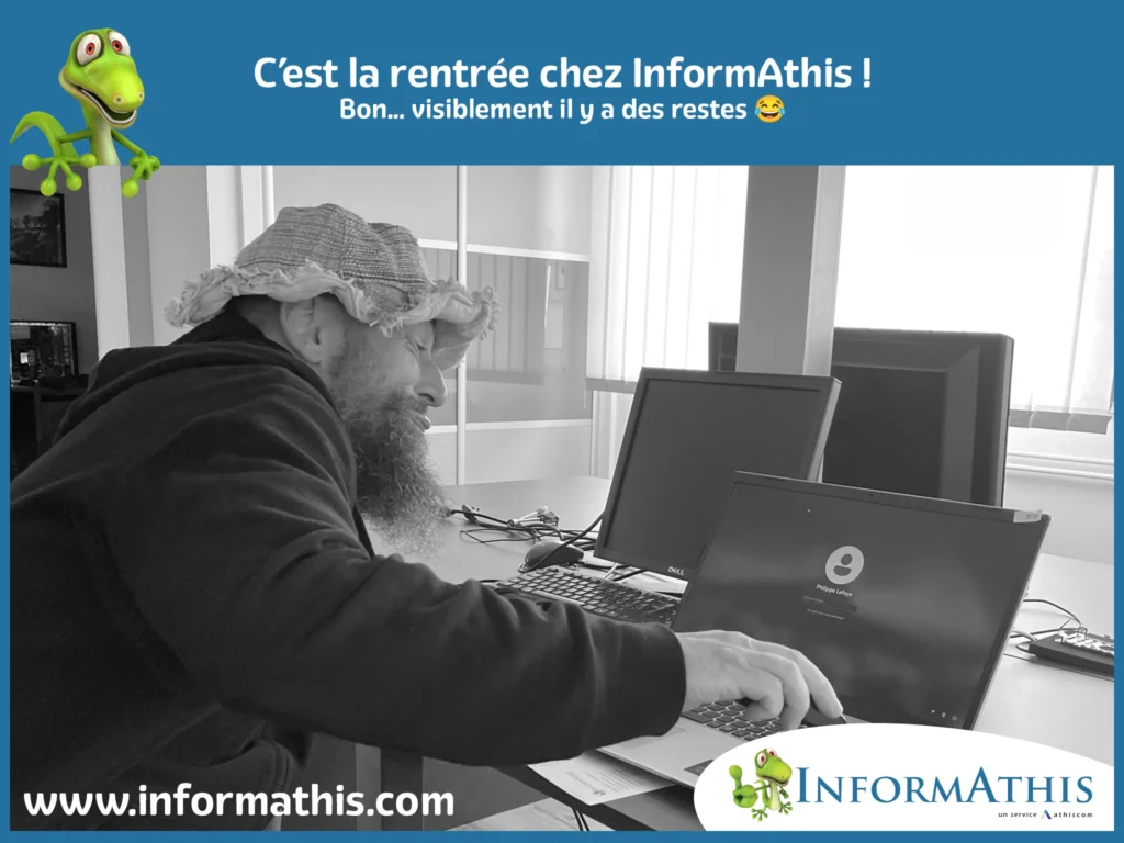 InformAthis à Athis Val de Rouvre c'est votre service d'achat d'ordinateurs, dépannage, réparation, conseil, astuce et assistance administrative.